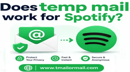 Does temp mail work for Spotify?